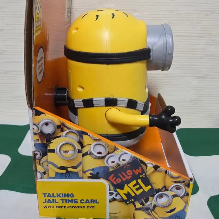 [BUNJANG] Minions Talking Carl Action Figure / 미니언즈 토킹 감옥 탈출 칼 액션 피규어 미개봉 새상품