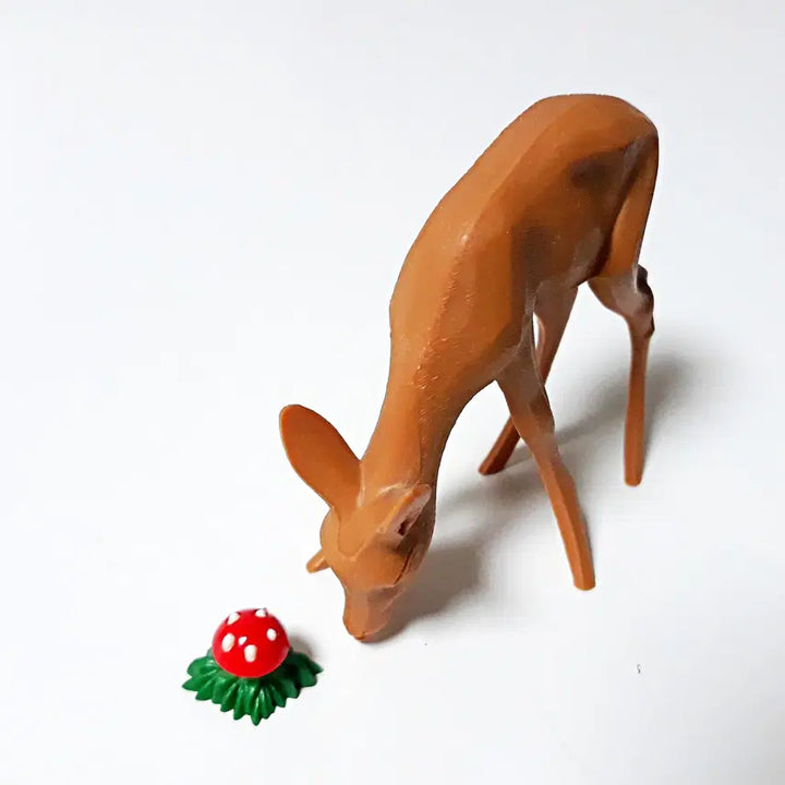 [BUNJANG] German Deer and Mushroom Object Set / 독일 사슴 + 버섯 오브제