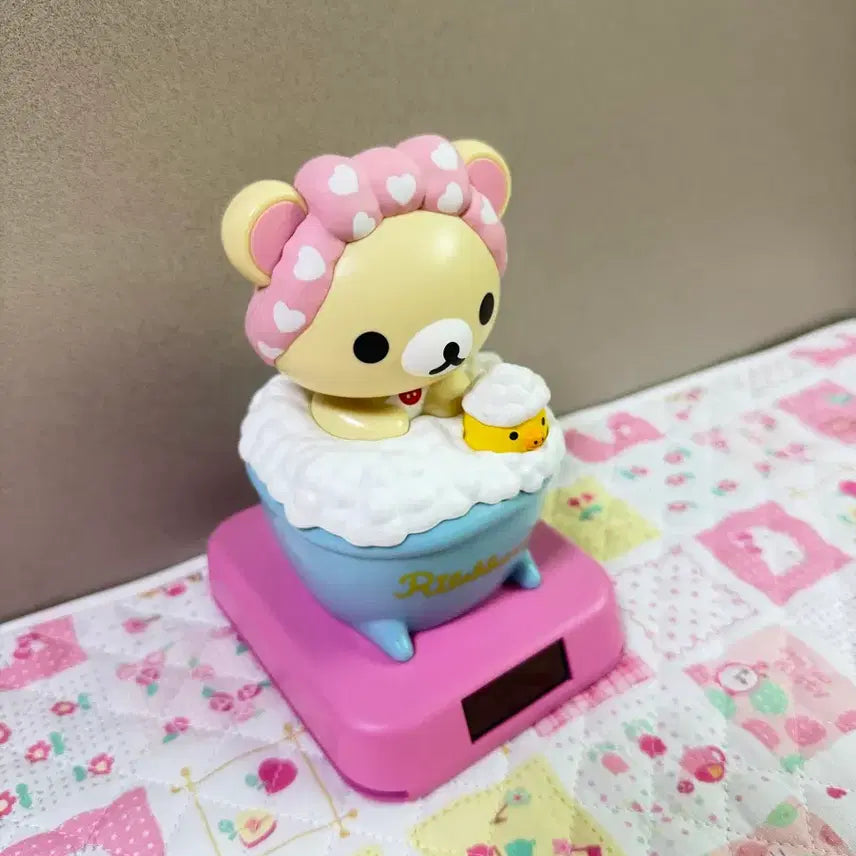 [BUNJANG] Rilakkuma Bathing NOHOHON Figure (Vintage/Rare) / (고전/희귀) 코리락쿠마 목욕하는 노호혼