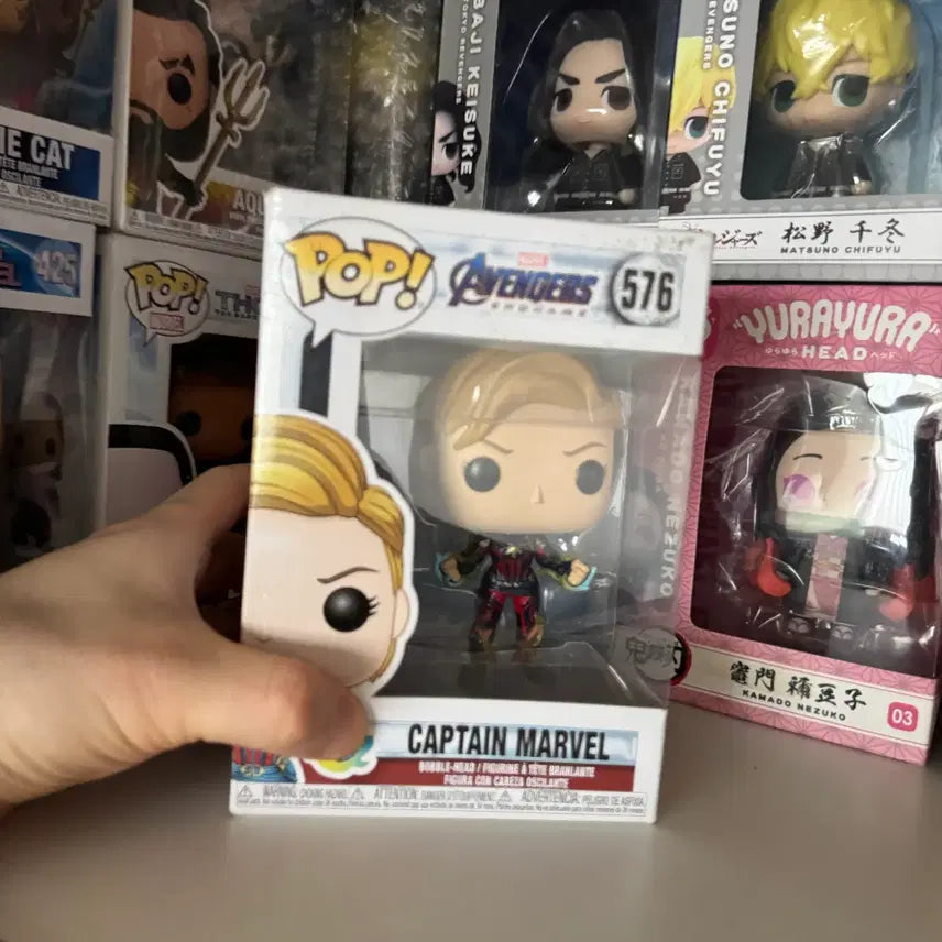 [BUNJANG] Funko Pop Avengers Endgame Captain Marvel 