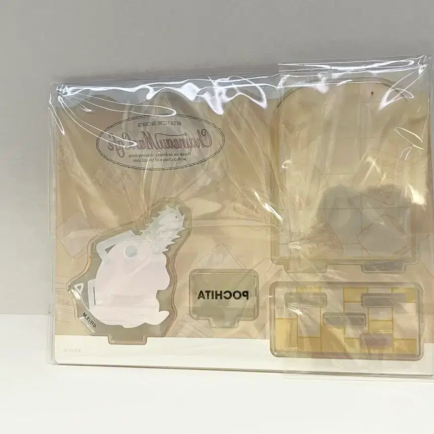 [BUNJANG] Chainsaw Man Pochita Acrylic Diorama Stand / 체인소맨 카페 포치타 아크릴 디오라마 스탠드