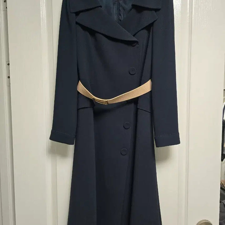 [BUNJANG] Shatin Navy Guest Dress / 샤틴 네이비 하객 원피스