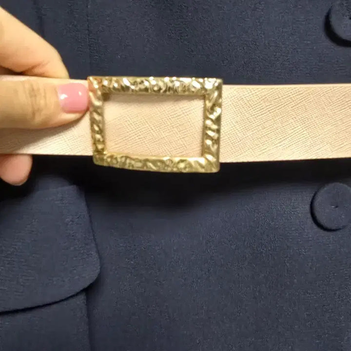 [BUNJANG] Shatin Navy Guest Dress / 샤틴 네이비 하객 원피스