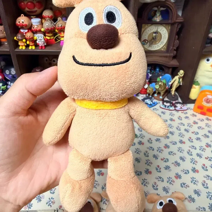 [BUNJANG] Anpanman Cheese Plush / 호빵맨 치즈 인형