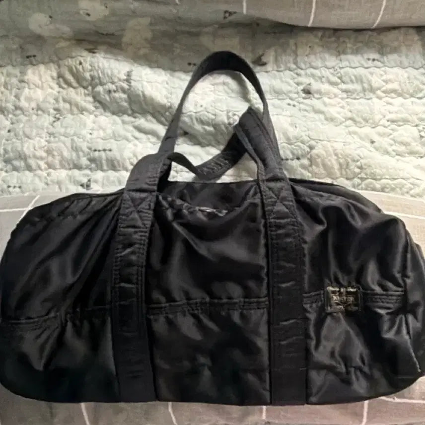 [BUNJANG] Yoshida Porter Tanker Boston Bag Large Black / 요시다포터 탱커 포스턴 백 라지 블랙