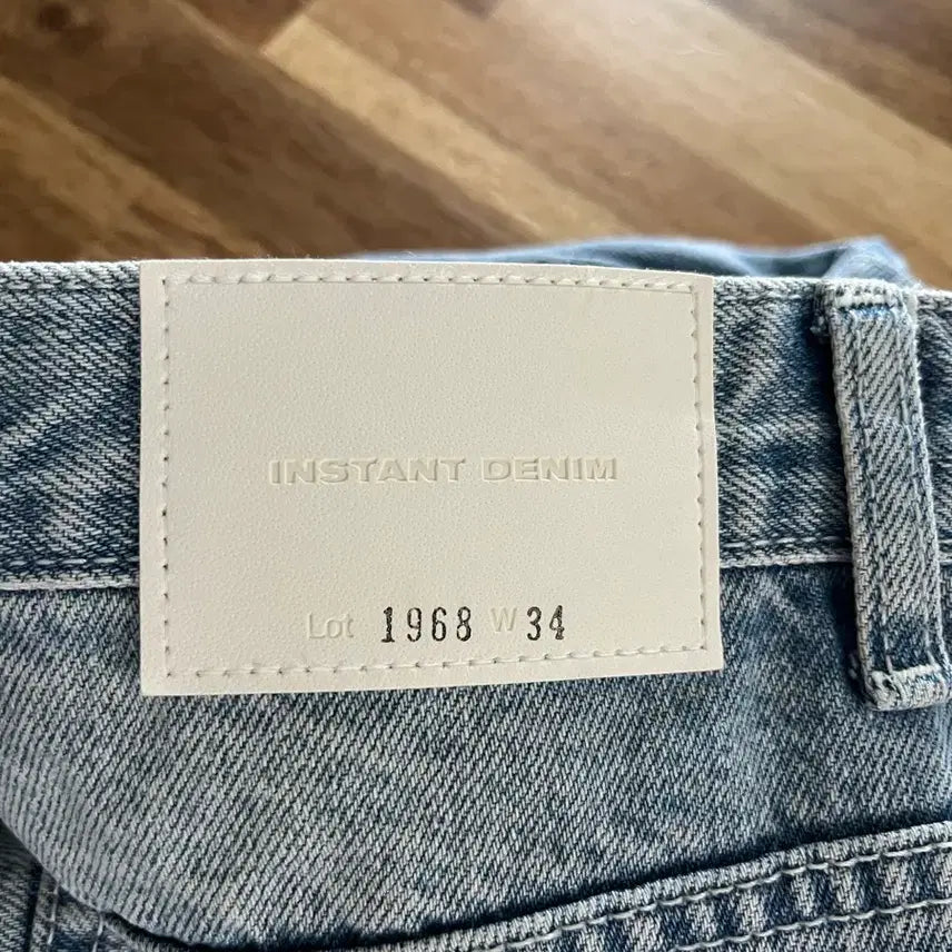 [BUNJANG] Branded 1968 Light Wash Denim Pants Size 34 / 브랜디드 1968 연청 데님 34
