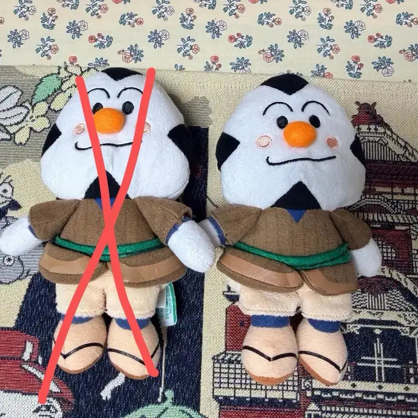 [BUNJANG] Anpanman Onigiri-man Plush Doll / 호빵맨 주먹밥맨 인형