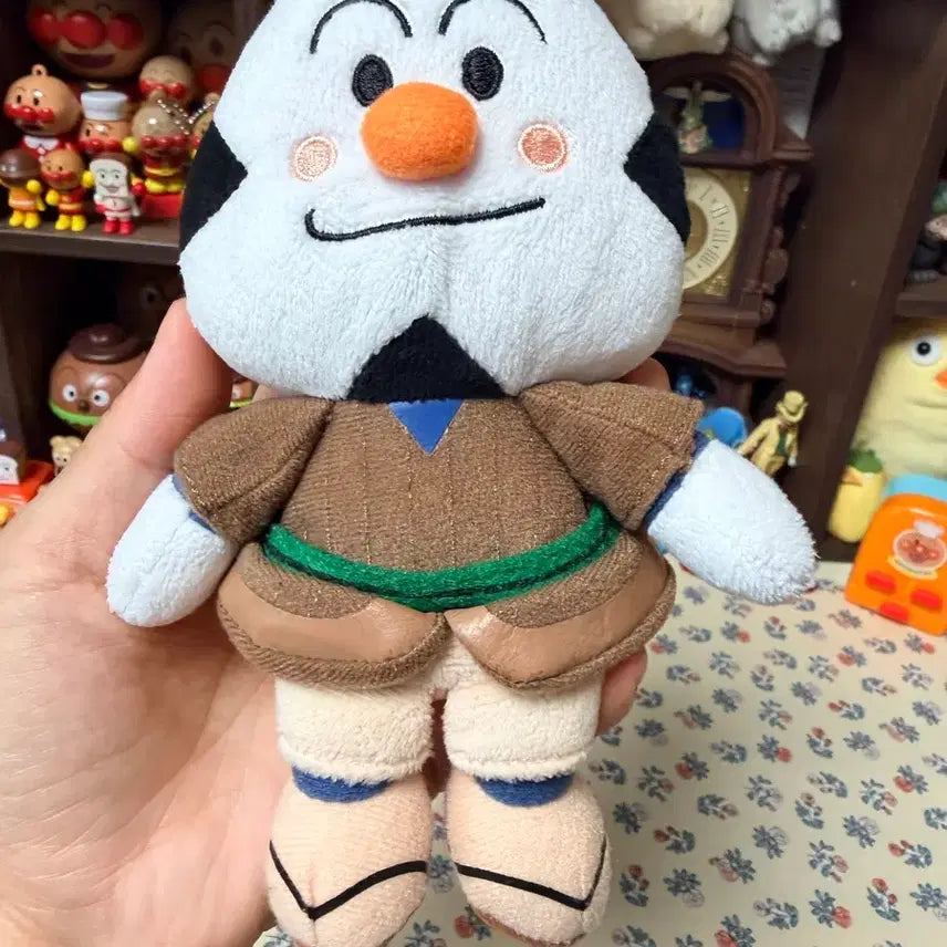 [BUNJANG] Anpanman Onigiri-man Plush Doll / 호빵맨 주먹밥맨 인형