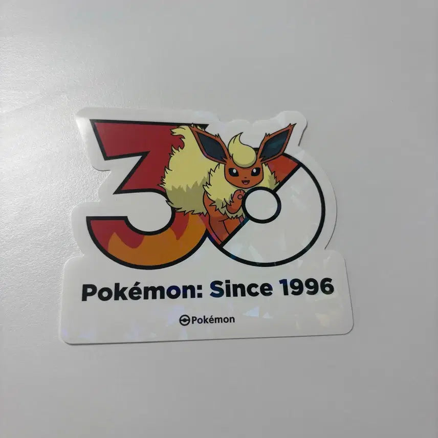 [SOLD OUT] 포켓몬 30주년 로고스티커 부스터