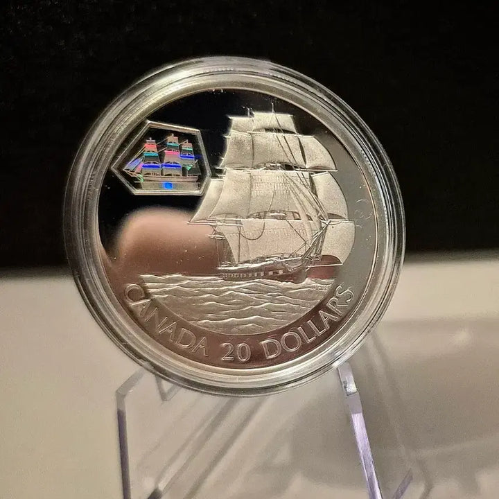 [BUNJANG] Canada Royal Canadian Mint Marco Polo Premium Silver Coin 1 oz / 한정판) 캐나다 조폐국 마르코폴로 프리미엄 은화 1온스