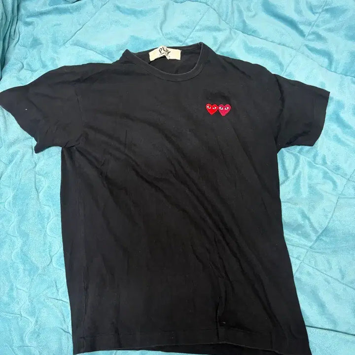 [SOLD OUT] 꼼데가르송 더블 와펜 반팔 xl