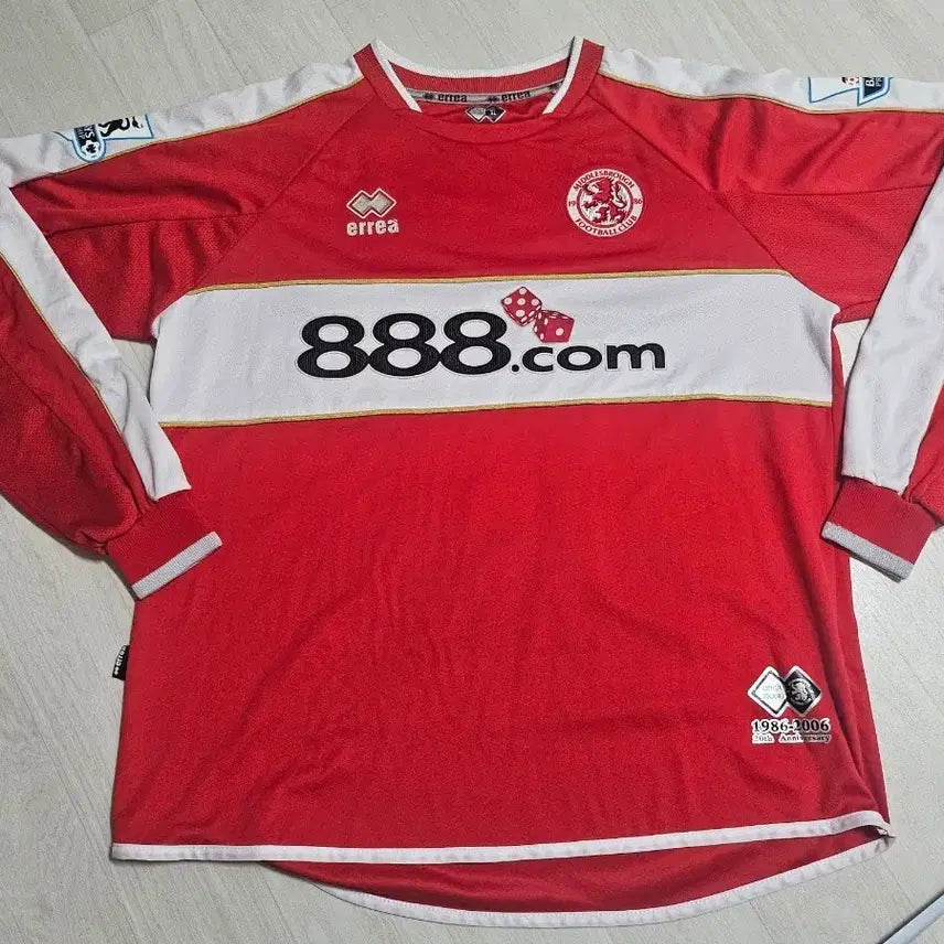 [BUNJANG] Middlesbrough FC 2006-2007 Dong-Gook Lee Long-Sleeve Authentic Football Jersey XL / 0607 미들즈브러 초희귀 이동국 긴팔 유니폼 XL