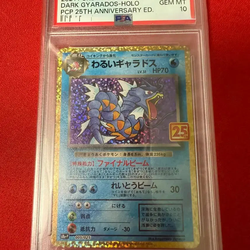 [BUNJANG] Pokemon Card Dark Gyarados Japanese PSA 10 / 포켓몬 카드 나쁜 갸라도스 일판 psa 10