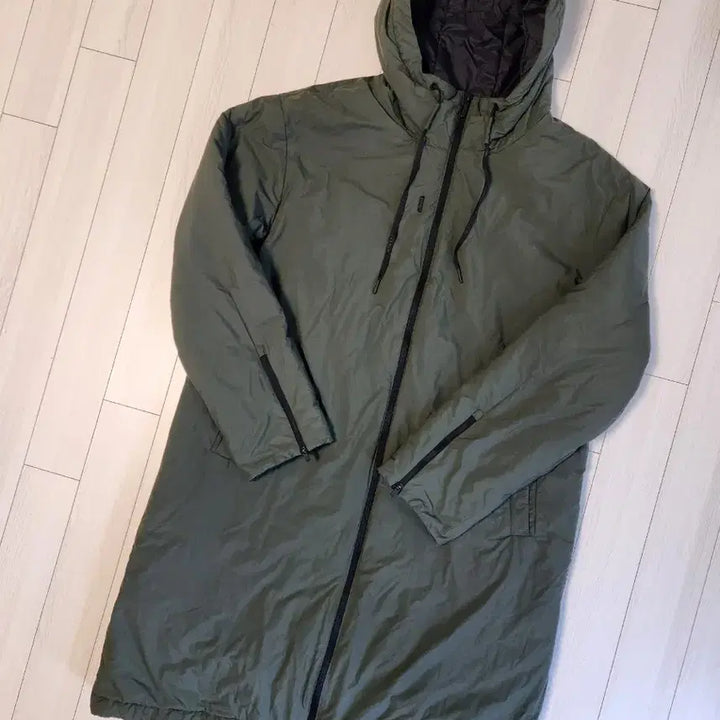 [BUNJANG] Millet Shinulate Long Padding Khaki Jacket Size 105 XL / 새상품급) 밀레 신슐레이트 카키 롱패딩 야상 점퍼 사이즈105 xl롱