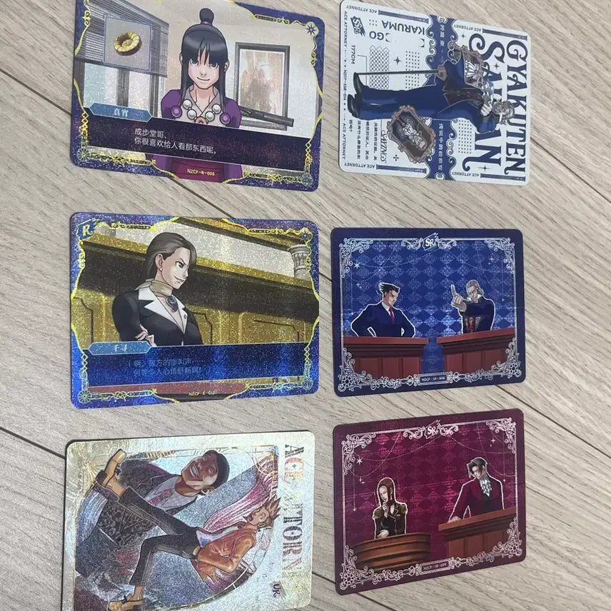 [BUNJANG] Gyakuten Saiban (Ace Attorney) Kaiju Card Bundle Set / 역전재판 카유 카드 일괄