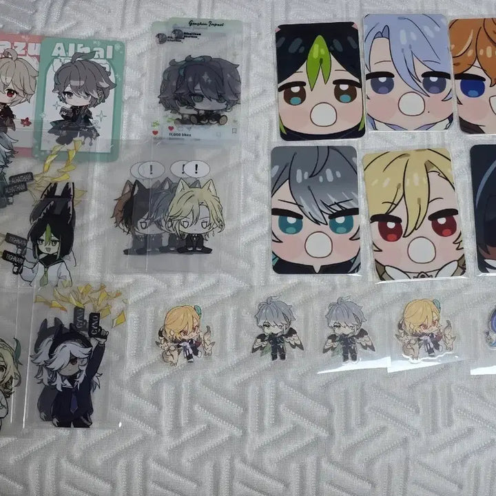 [BUNJANG] Genshin Impact Alhaitham Sumeru Male Character Paper Goods Bundle Set / 원신 알하이탐 수메르 남캐 지류굿즈 일괄 양도