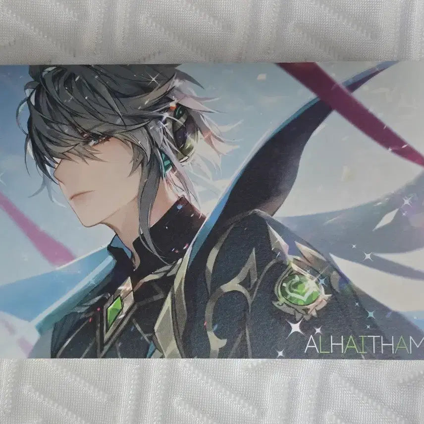 [BUNJANG] Genshin Impact Alhaitham Sumeru Male Character Paper Goods Bundle Set / 원신 알하이탐 수메르 남캐 지류굿즈 일괄 양도