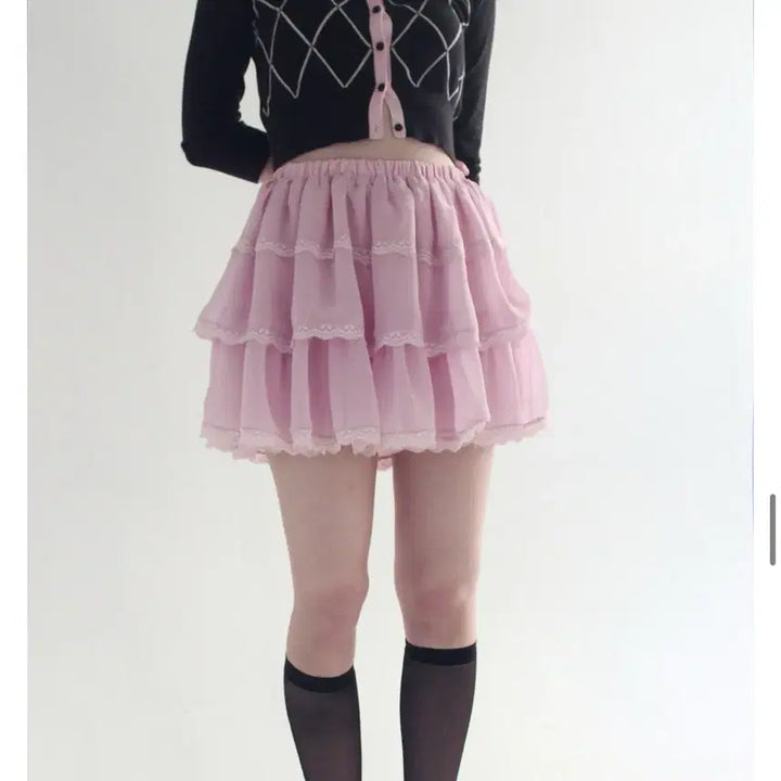 [BUNJANG] Le Monde Pepe Pump Skirt Balloon Crank Ruffneck Skirt / 르몽드 페페 펌프 스커트 샤샤 캉캉치마  벌룬 크랭프 러프넥 미소녀 갸루