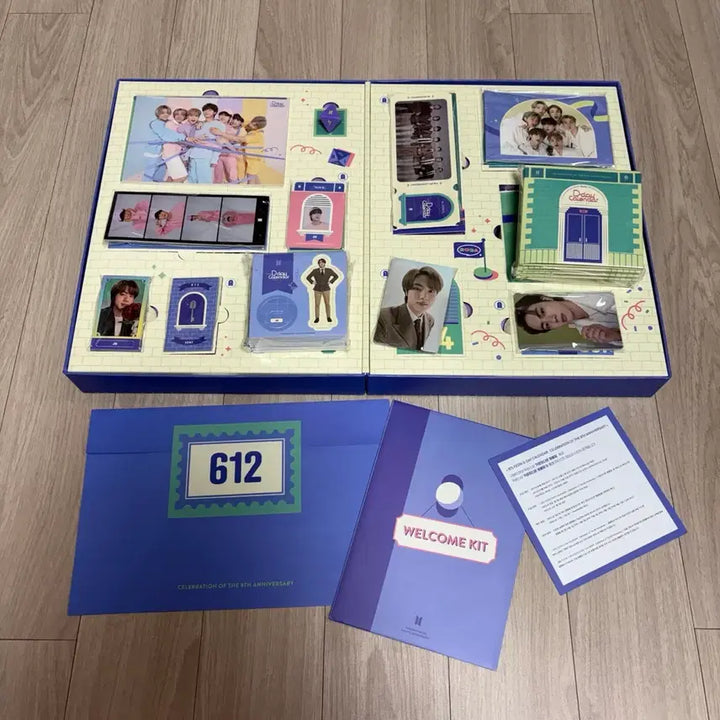 [BUNJANG] BTS 8th Anniversary Festa D-Day Calendar Mini Photocard / 방탄 bts 8주년 페스타 디데이 캘린더 미니 포카 인생네컷
