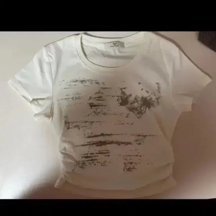 [BUNJANG] Shirring Short-Sleeve T-Shirt / 에이블리 셔링 반팔