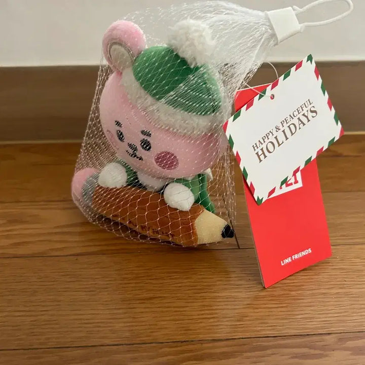 [BUNJANG] BT21 Cookie Christmas Edition Plush / Bt21 쿠키 크리스마스 인형(미개봉 새상품)