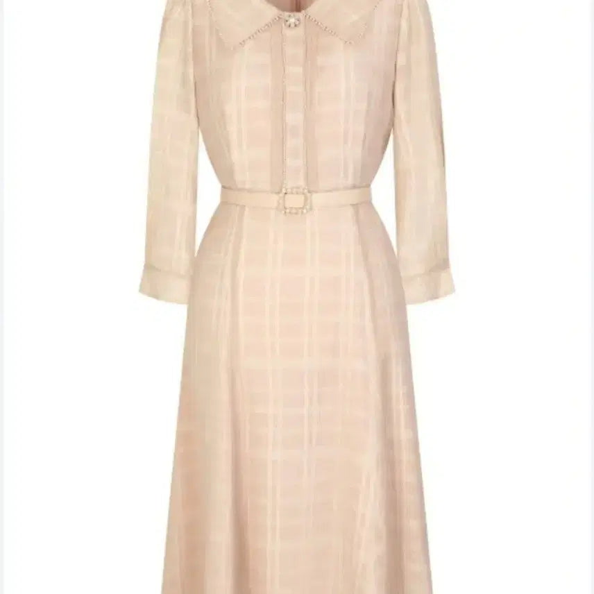 [BUNJANG] JJ JIGOTT Organza Belted Dress / JJ지고트 오간자벨티드원피스