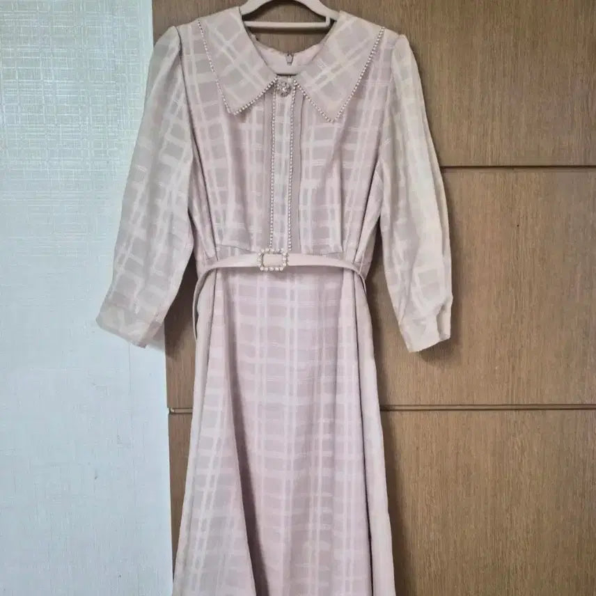 [BUNJANG] JJ JIGOTT Organza Belted Dress / JJ지고트 오간자벨티드원피스