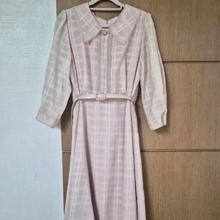 [BUNJANG] JJ JIGOTT Organza Belted Dress / JJ지고트 오간자벨티드원피스