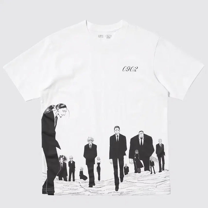[BUNJANG] Hunter x Hunter Uniqlo Collaboration Phantom Troupe T-Shirt / 헌터헌터 UT 유니클로 콜라보 티셔츠 환영여단