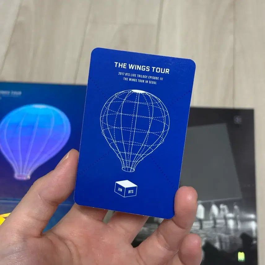 [BUNJANG] BTS Wings Tour Mini Photocard Jin / 방탄 bts 윙즈 투어 윙즈콘 윙콘 디비디 dvd 석진 미니 포카