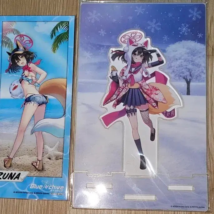 [BUNJANG] Blue Archive Izuna AGF Acrylic Stand + Aniplex POB / 블루아카이브 이즈나 AGF아크릴스탠드+애니플러스 특전