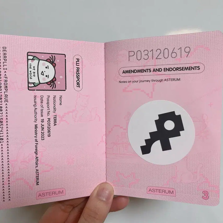 [BUNJANG] PLAVE Flea Passport (Asia Tour Sticker Applied) / 플레이브 플리 여권