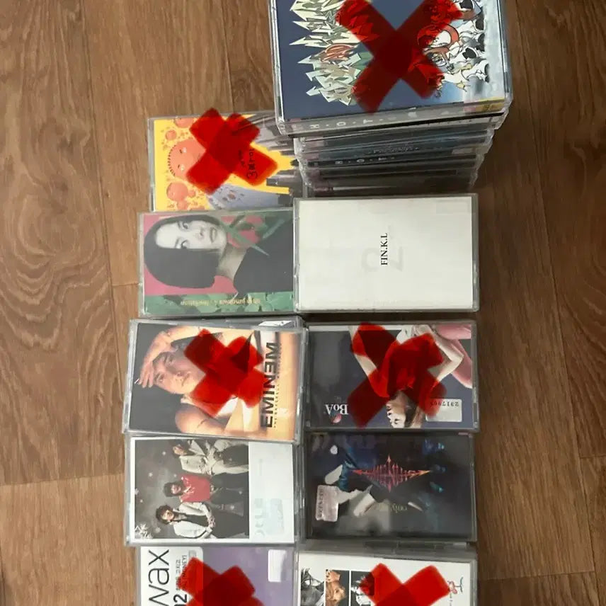 [BUNJANG] Various K-Pop &amp; 90s/2000s Cassette Tape Albums Bundle / 다양한 카세트 테이프 앨범 판매
