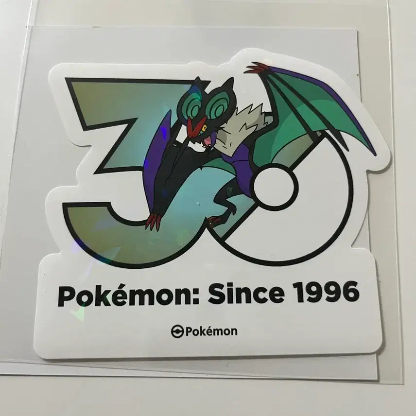 [BUNJANG] Pokemon 30th Anniversary Sticker Set / 포켓몬 30주년 스티커 음번