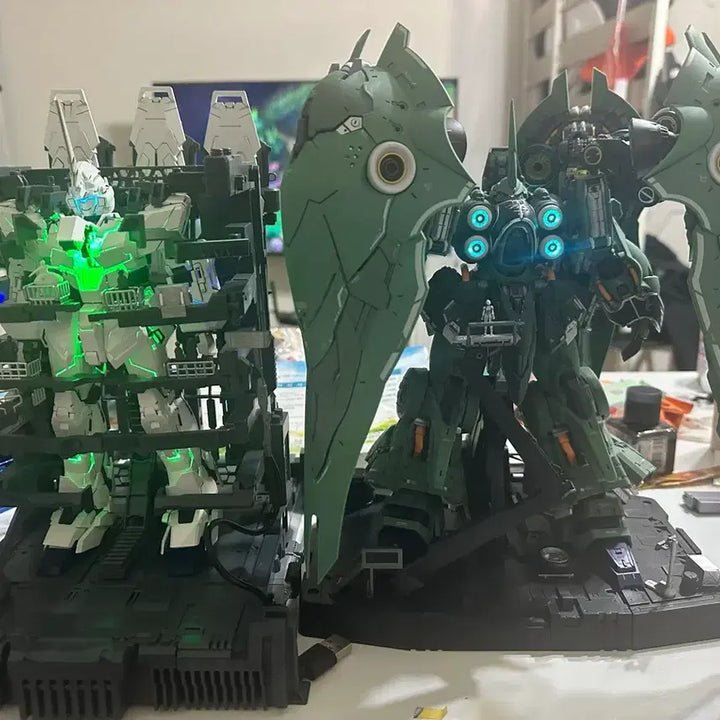 [BUNJANG] China MGEX Unicorn &amp; Kshatriya Model Kit Set Diorama / 중국제 mgex 유니콘 크샤트리아 세트