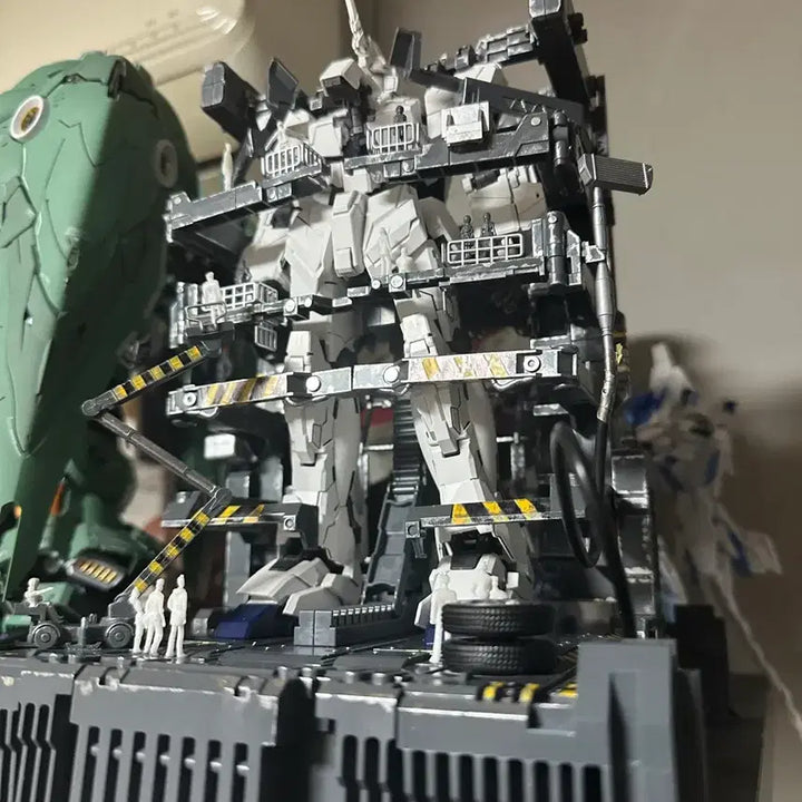 [BUNJANG] China MGEX Unicorn &amp; Kshatriya Model Kit Set Diorama / 중국제 mgex 유니콘 크샤트리아 세트