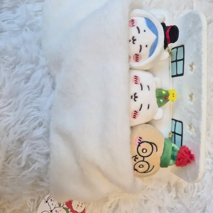 [BUNJANG] Chiikawa Christmas "Oyatsumi" Set / 치이카와 크리스마스 오야스미 세트