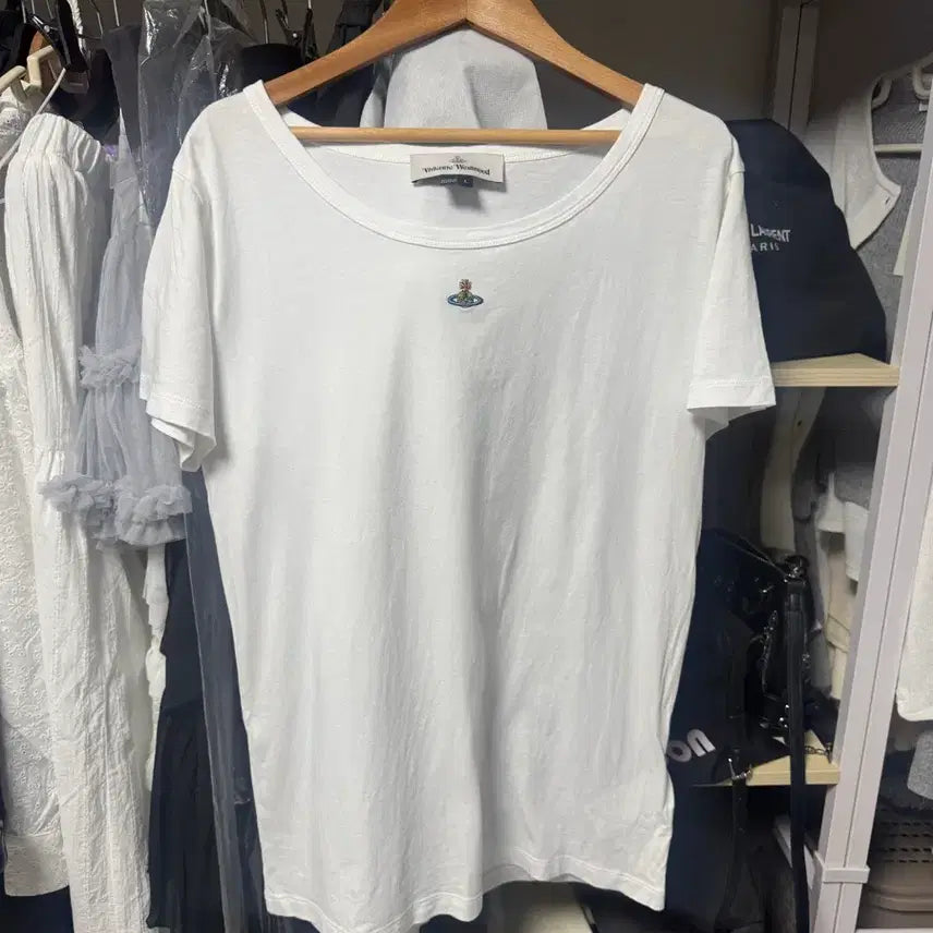 [BUNJANG] Vivienne Westwood Perutti T-shirt White L / 비비안웨스트우드 페루티셔츠 화이트 L