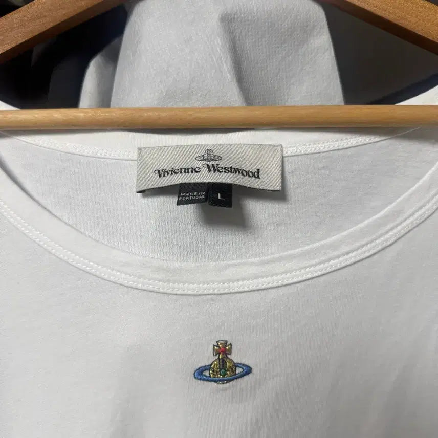 [BUNJANG] Vivienne Westwood Perutti T-shirt White L / 비비안웨스트우드 페루티셔츠 화이트 L