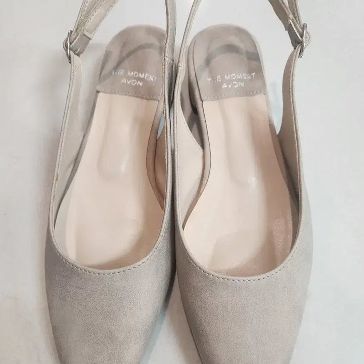 [BUNJANG] The Moment Avon Mule Slingback Shoes Beige 230 / 더 모먼트 아본 뮬 슬링백 슈즈 베이지 230