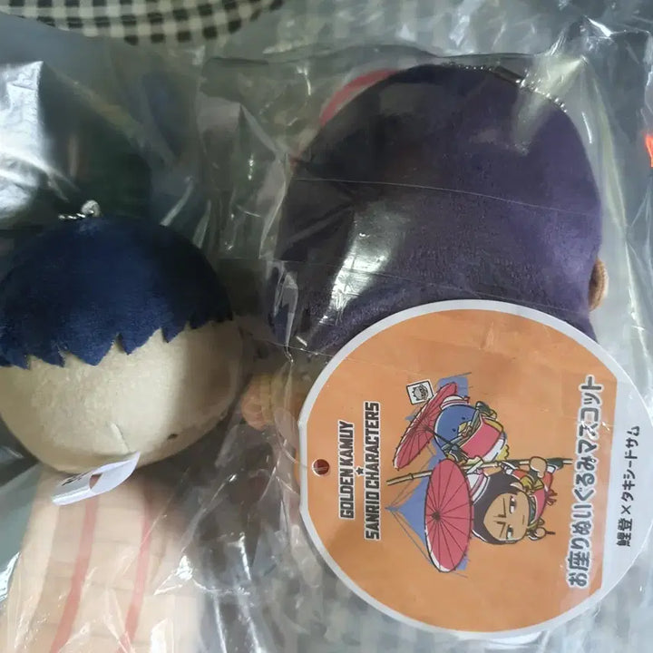 [BUNJANG] Golden Kamuy Koito Sanrio Plush Bundle Set / (일괄) 골든카무이 코이토 산리오 누이와 동글동글한 인형