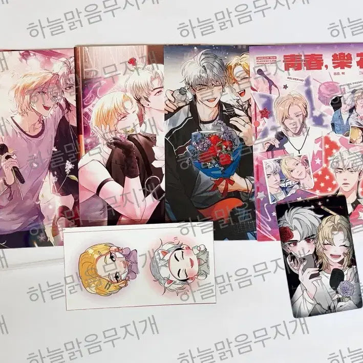 [BUNJANG] PLAVE Noah Eunho Norain Cafe Pre-order Benefit Set / 플레이브 노아 은호 노라인 카페 전프레 비공굿 세트 원가이하 양도
