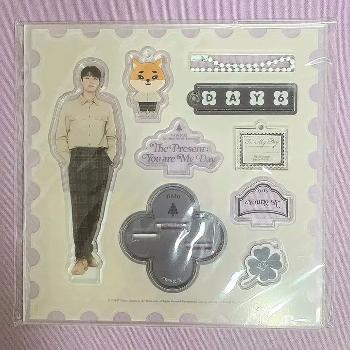 [BUNJANG] Day6 Young K 2023 Gift Concert Acrylic Kit / (새상품) 데이식스 영케이 2023 선물콘 아크릴 키트