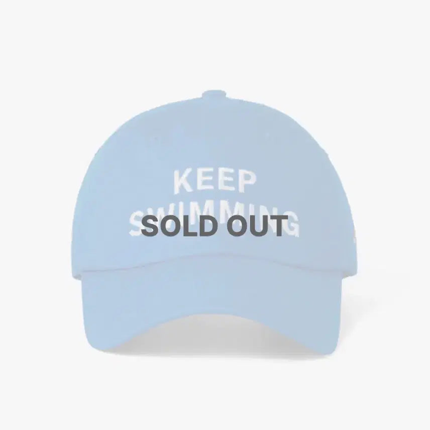 [BUNJANG] Keep Swimming Baseball Cap / 볼캡 모자 Keep Swimming