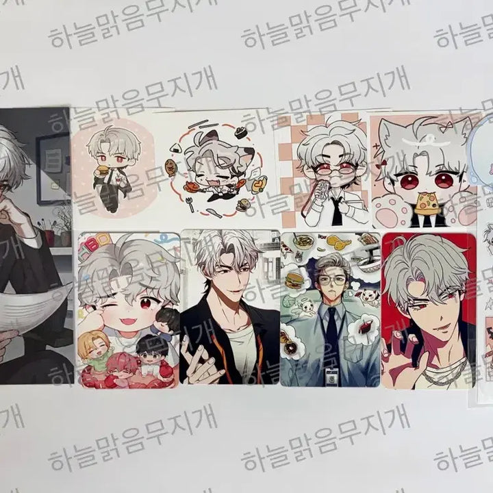 [BUNJANG] PLAVE Eunho Birthday Cafe Pre-order Freebie Sticker Photocard Set / 플레이브 은호 생카 전프레 비공굿 스티커 포카 세트 원가이하 양도