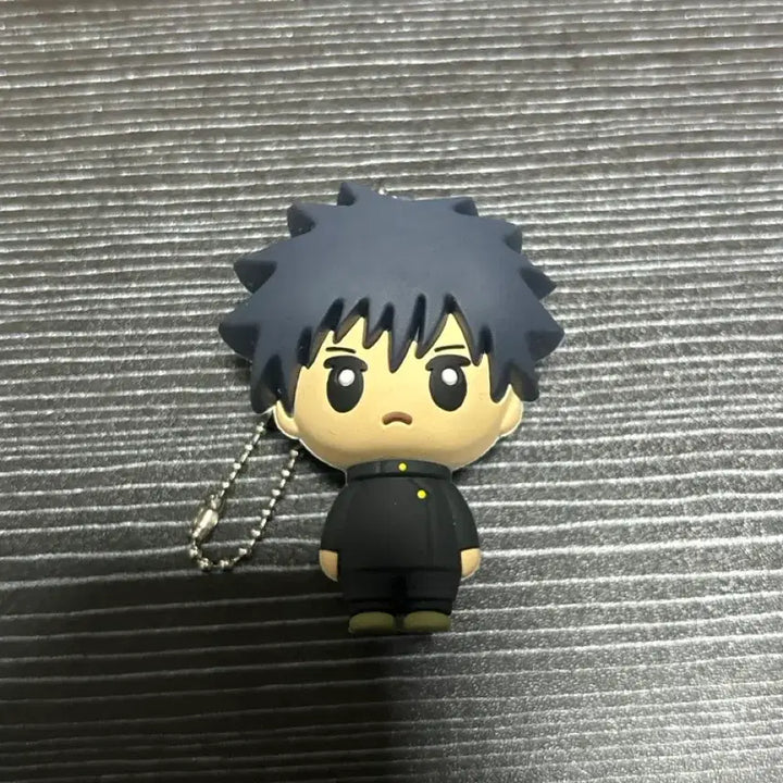 [BUNJANG] Jujutsu Kaisen Megumi Fushiguro Rubber Mascot Keychain / 주술회전) 후시구로 메구미 러버 마스코트 키링