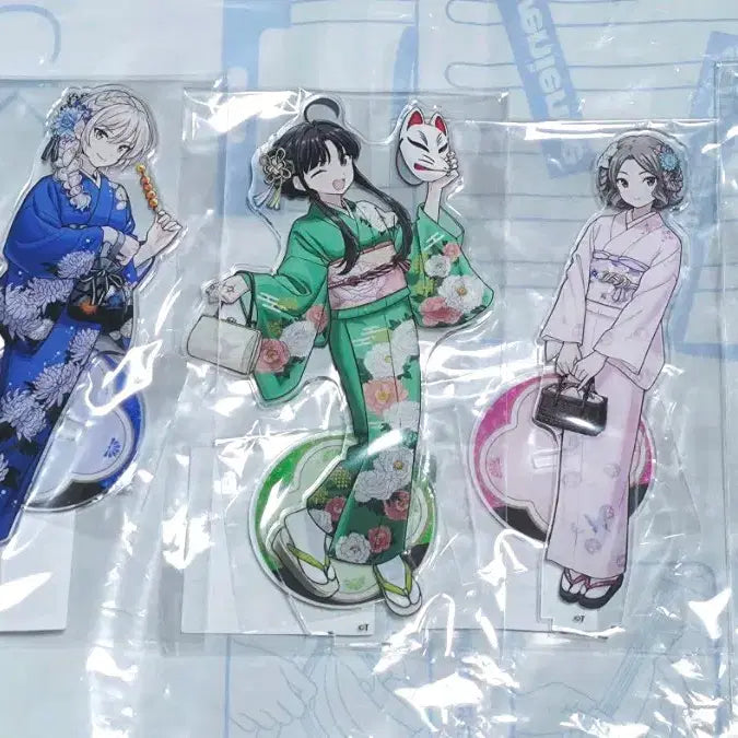 [BUNJANG] Girls Band Cry x JR Collaboration Acrylic Stand Set / 걸즈밴드크라이 X JR 콜라보 아크릴 스탠드 세트