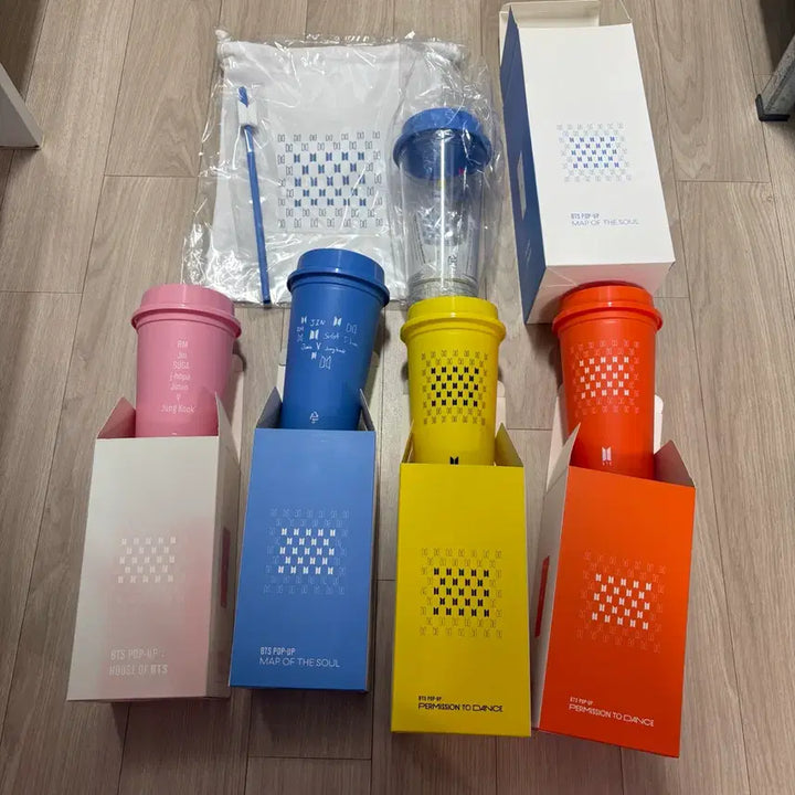 [BUNJANG] BTS POP-UP House of BTS Permission to Dance Reusable Cup Tumbler / 방탄 bts 팝업 스토어 하우스 오브 맵옵솔 퍼투댄 리유저블 컵 텀블러