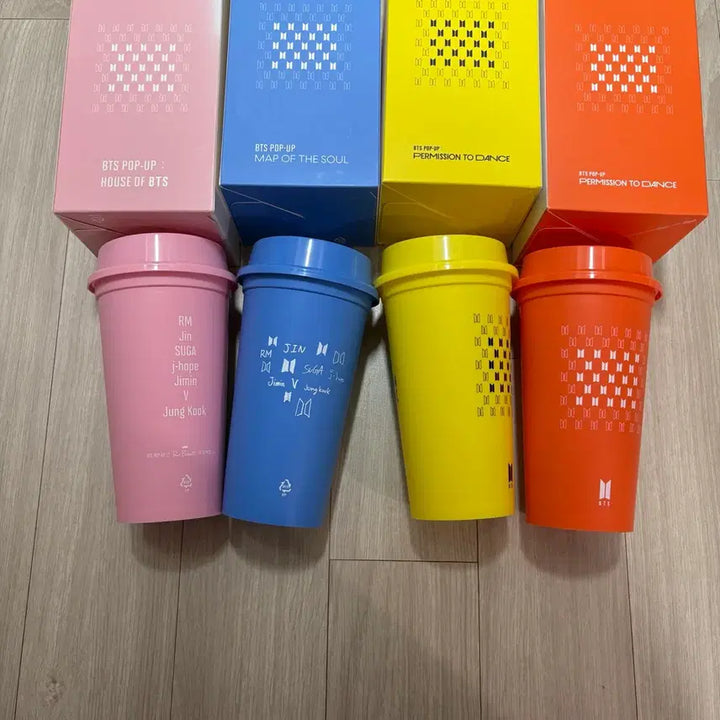 [BUNJANG] BTS POP-UP House of BTS Permission to Dance Reusable Cup Tumbler / 방탄 bts 팝업 스토어 하우스 오브 맵옵솔 퍼투댄 리유저블 컵 텀블러