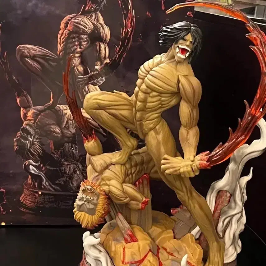 [BUNJANG] Attack on Titan 30cm Jaw Titan Figure / 진격의 거인 30cm 피규어 턱거인